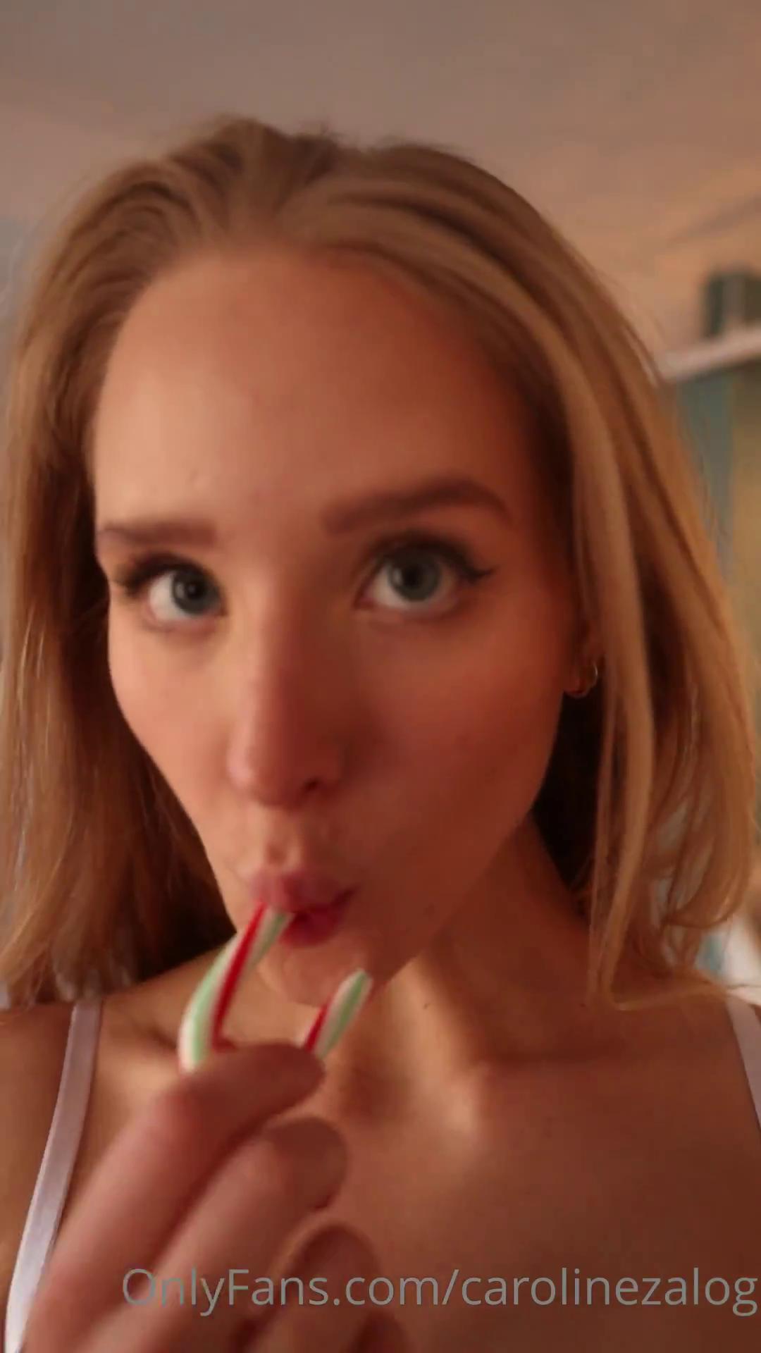 Caroline Zalog Silky White Christmas Onlyfans Video 3 73Cabe8A