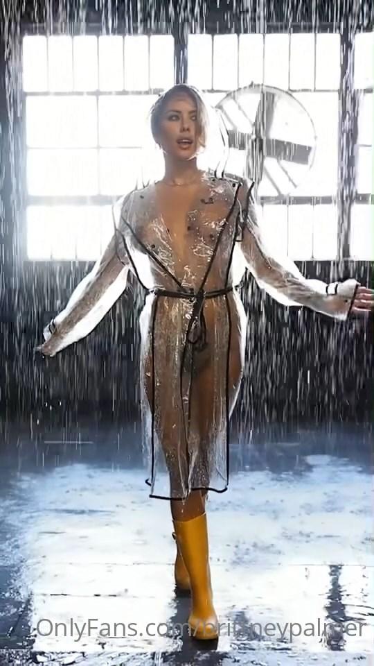 Brittney Palmer Nude Raincoat Onlyfans Leaked Video 3 E080Ed33