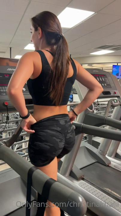 Christina Khalil Gym Shorts Strip Onlyfans Video Leaked 10 Ffe7Edcc