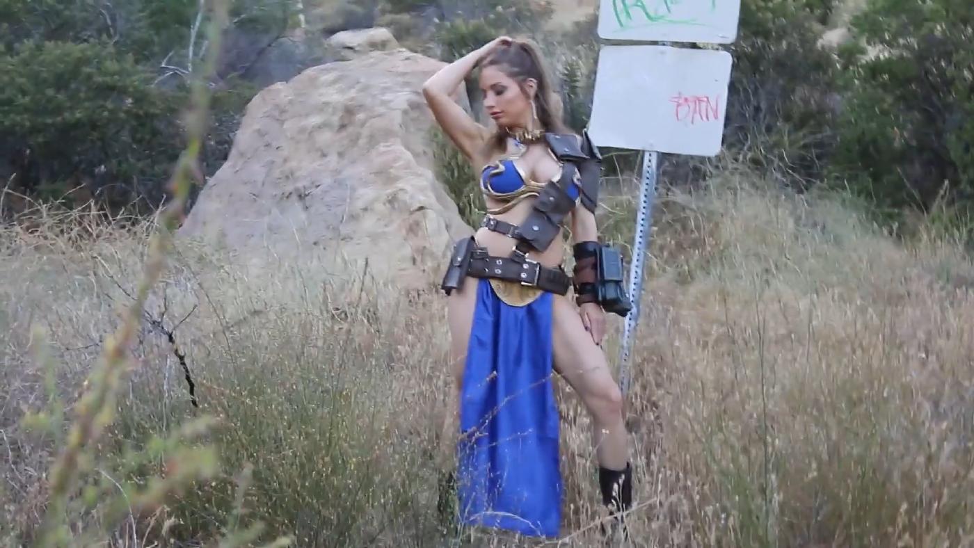 Liz Katz Nude Slave Leia Cosplay Video Leaked 12 9E94Cf27