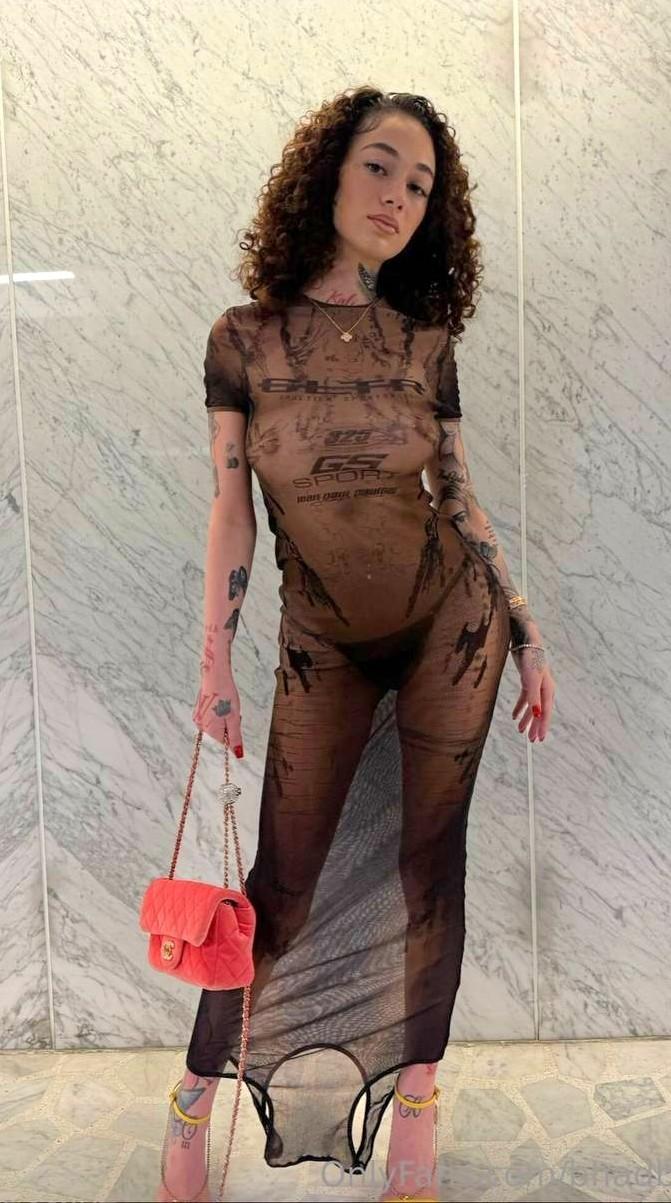 Bhad Bhabie Nude Sheer Topless Dress Onlyfans Set Leaked 3 05437D60