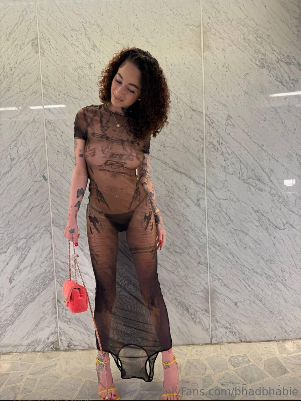 Bhad Bhabie Nude Sheer Topless Dress Onlyfans Set Leaked 1 43A0643C