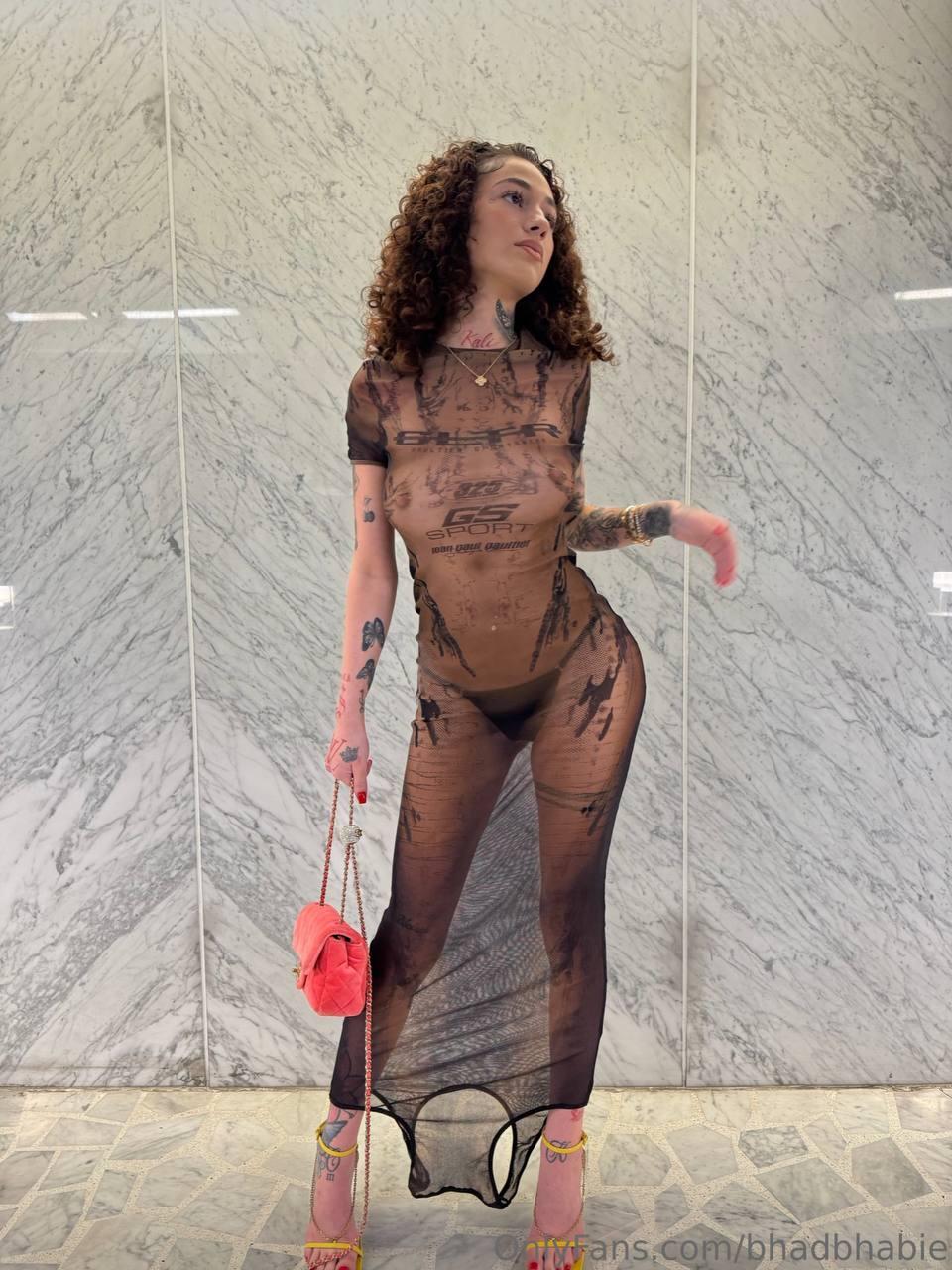 Bhad Bhabie Nude Sheer Topless Dress Onlyfans Set Leaked 8 9E209A66