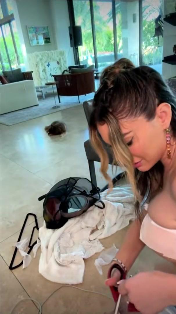 Lyna Perez Nude Dress Cut Nipple Slip Onlyfans Video Leaked 10 17F493E9