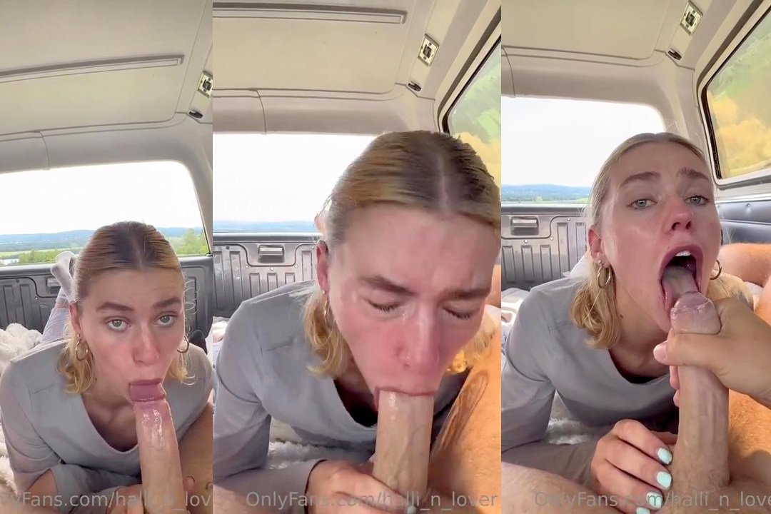 Halli_N_Lover Deepthroat Blowjob Tears Video Leaked